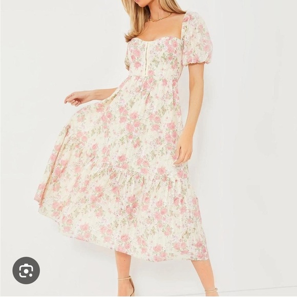 Few Moda o.p.t Rosita Midi Dress NWT - Picture 1 of 7